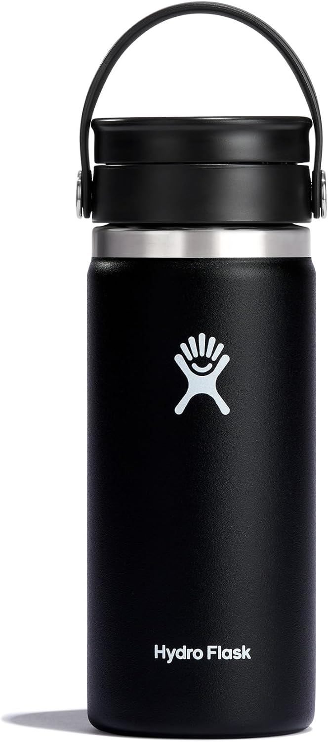Vacuum Coffee Flask 470Ml Black Wd