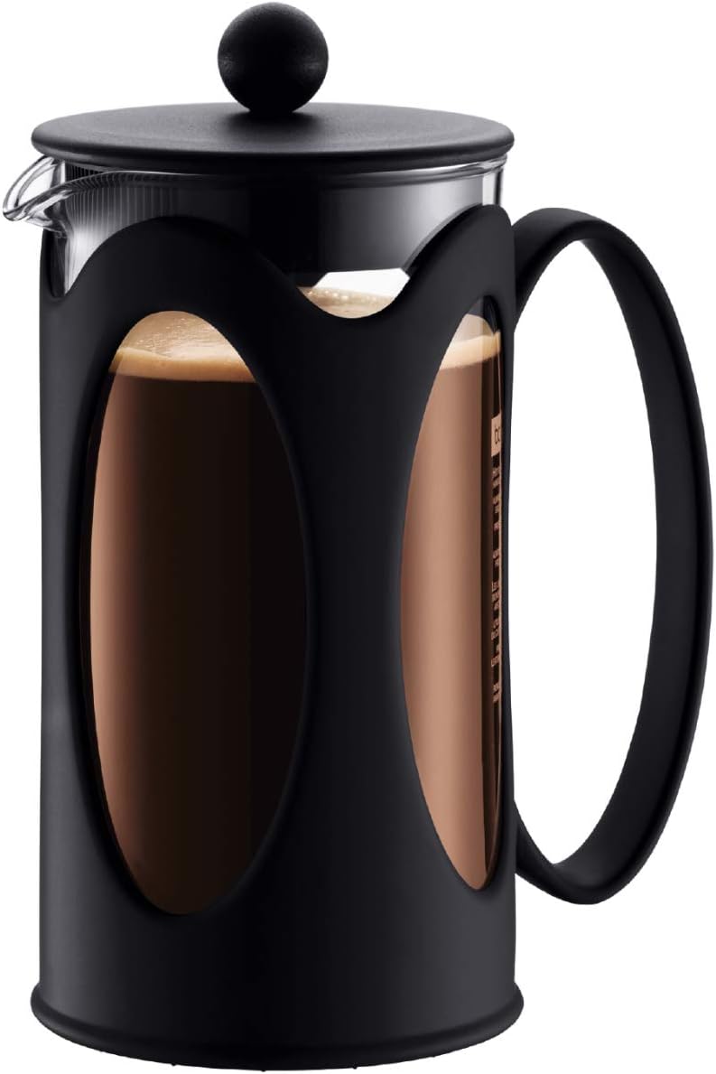 Kenya French Press 0.35L Curved Blk