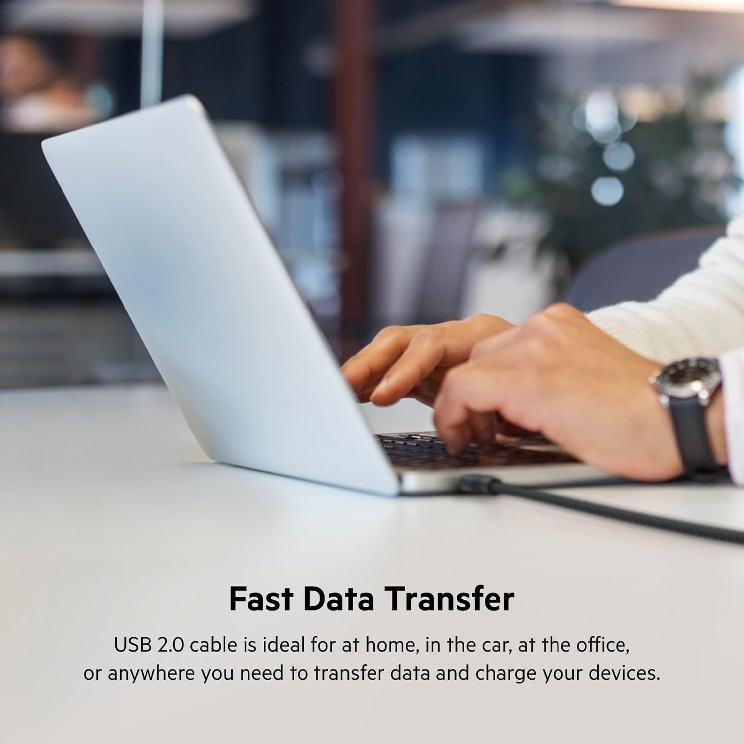 BELKIN - CABLE - C TO C - BRAIDED - 2.0 - 100W - 3M - BLACK