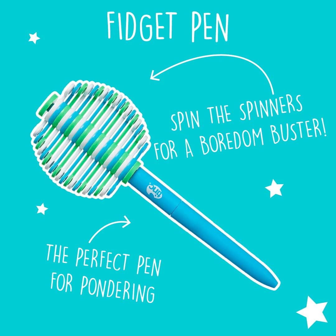 Fidget Pen (Blue, Green, White)