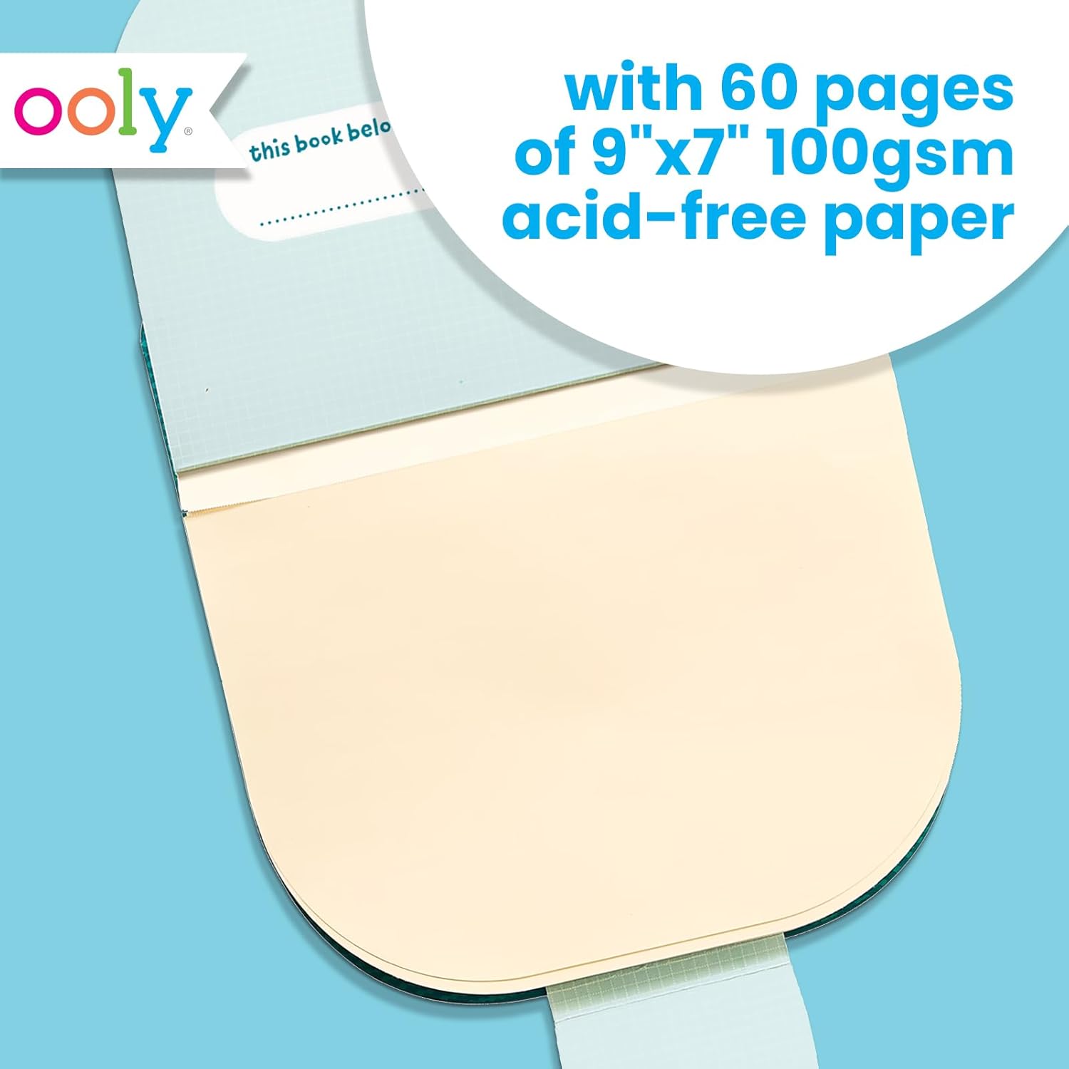 Ooly Animal Carry Along Sketchbook Dog 9 X 7 Paper