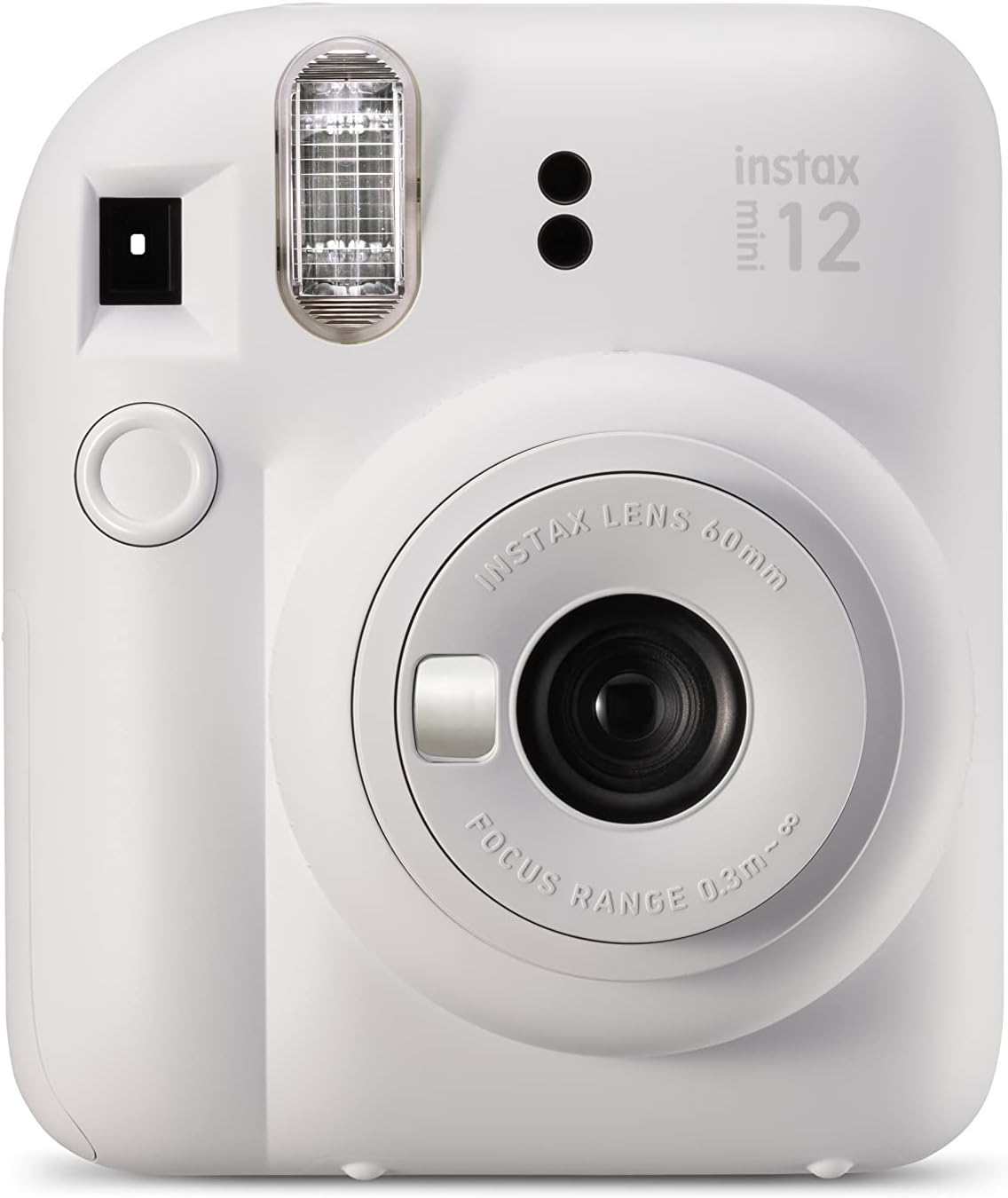 كاميرا Instax Mini 12 (أبيض طيني)