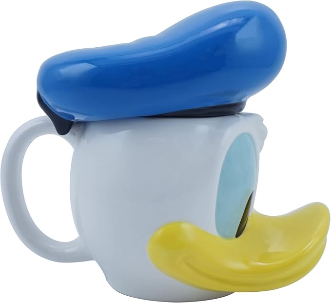 Halfmoon Bay Mug Shaped Lid Boxed 375Ml Disney Mickey Mouse