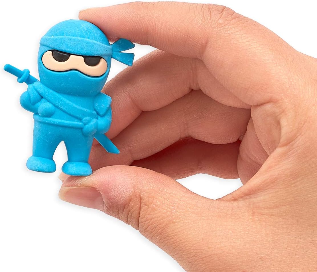 Ooly Ninja Erasers Set Of 3