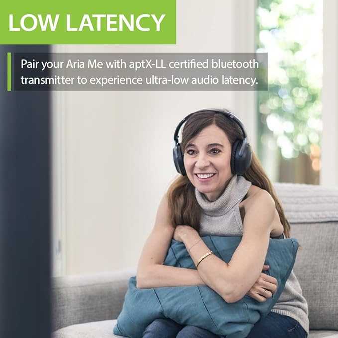 Avantree AS90TA Aria Me, ANC Over-Ear Headphones with chargi