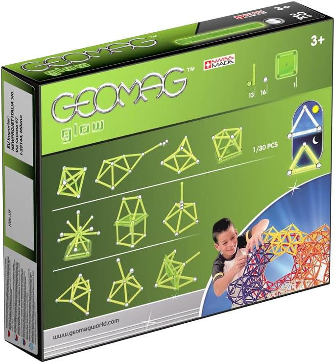 Geomag Classic Glow 30 Pieces