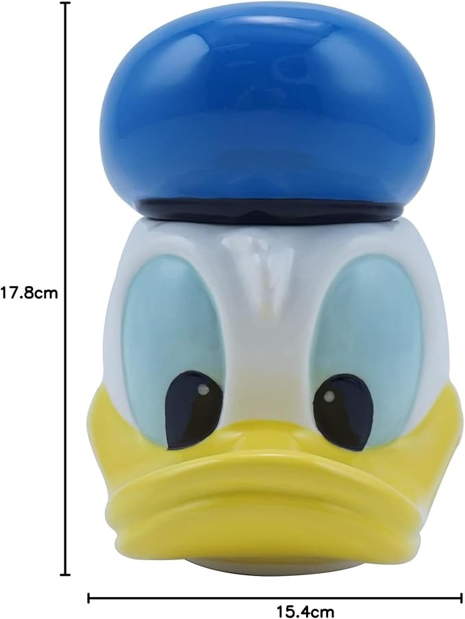 Halfmoon Bay Mug Shaped Lid Boxed 375Ml Disney Mickey Mouse