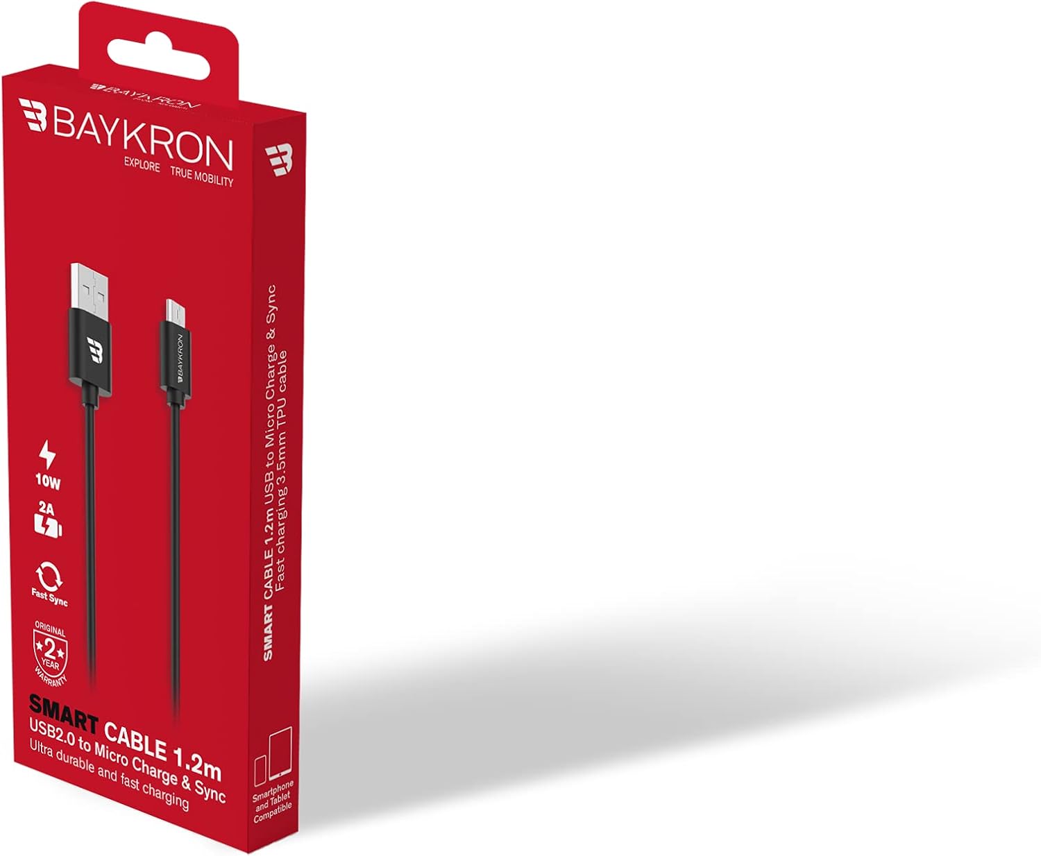 USB A to USB Type C Cable, 3A , 1.2 Meter,TPU, Black