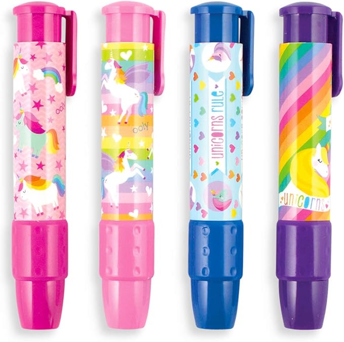 Ooly Click It Erasers: Unique Unicorns