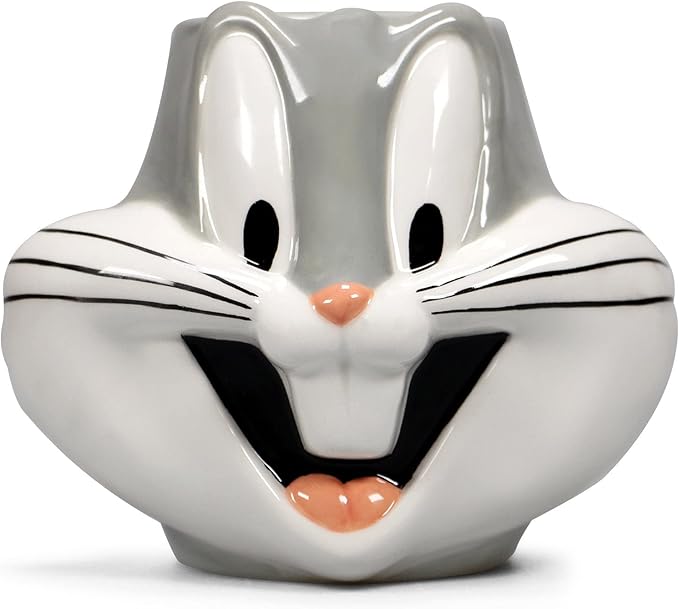 Halfmoon Bay Mug Shaped Boxed Looney Tunes Bugs Bunny
