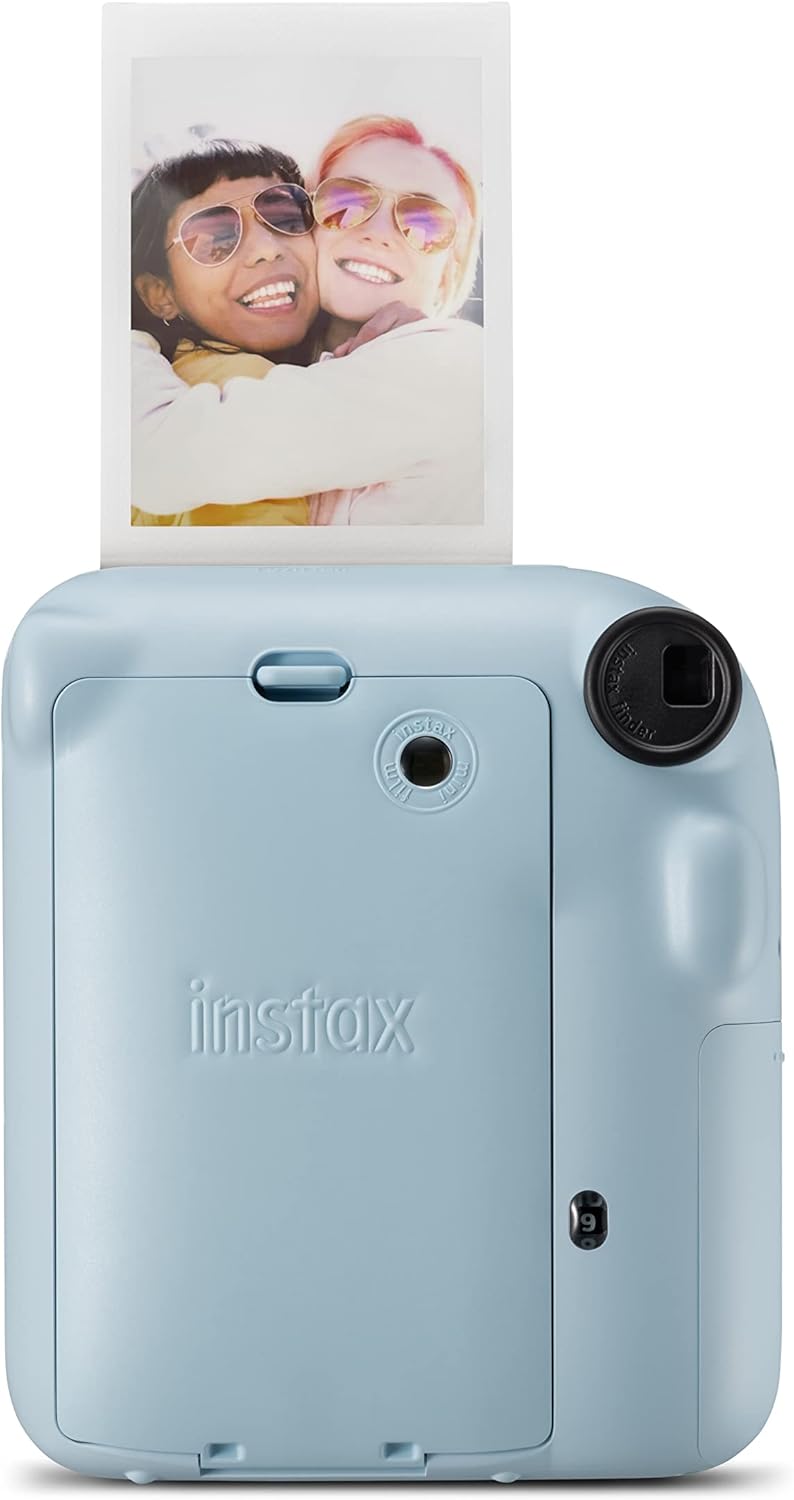 كاميرا Instax Mini 12 (أزرق باستيلي)