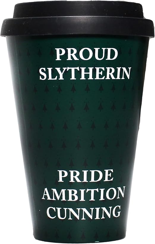 Halfmoon Bay Travel Mug Rpet 400Ml Harry Potter Proud Slytherin