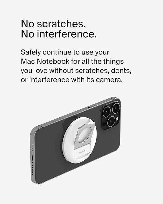 بيلكين - حامل MAGSAFE لميزة كاميرا الاستمرارية على MAC - أبيض