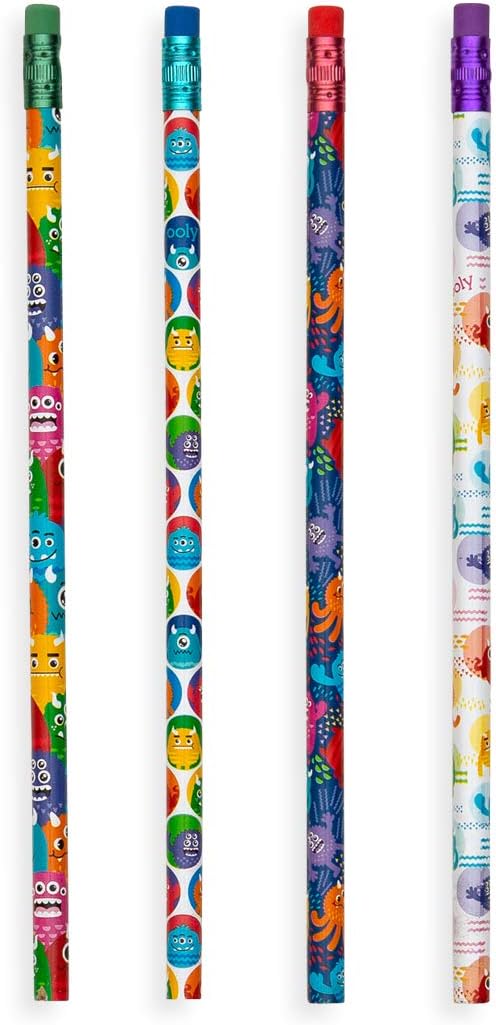 Ooly Monster Graphite Pencils Set Of 12