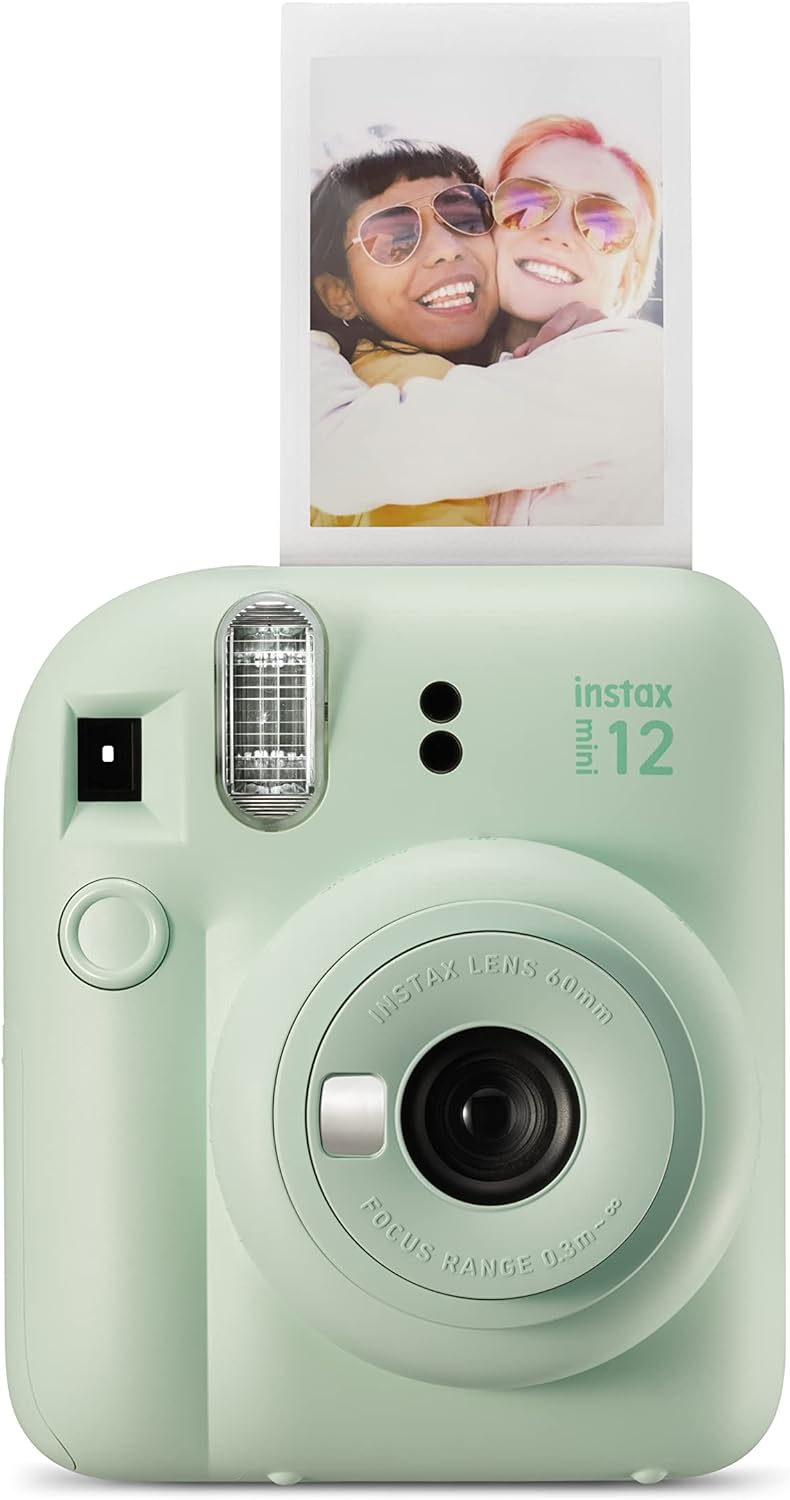 كاميرا Instax Mini 12 (أخضر نعناعي)