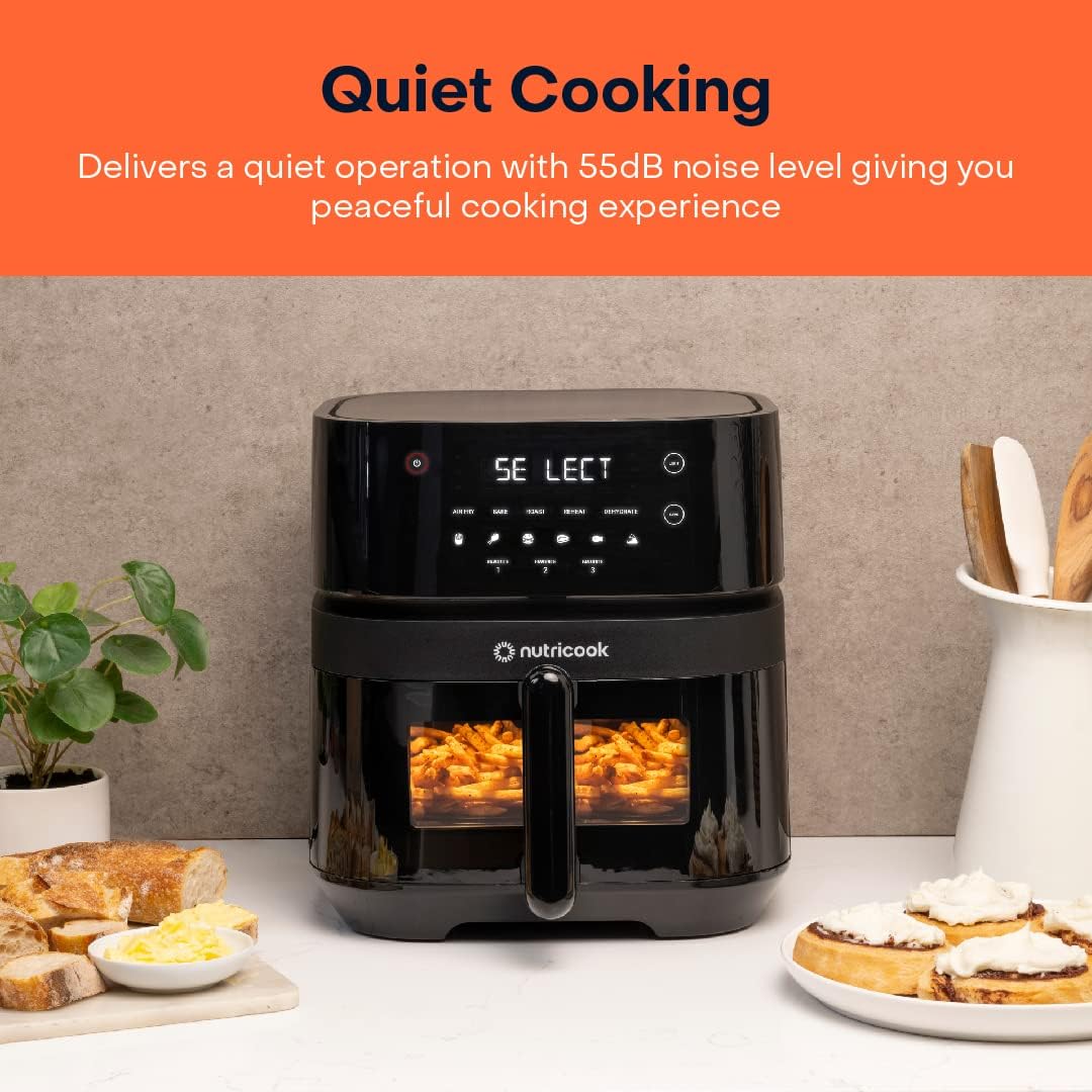 NUTRICOOK AIR FRYER 3 11 cooking programs NC-AF357