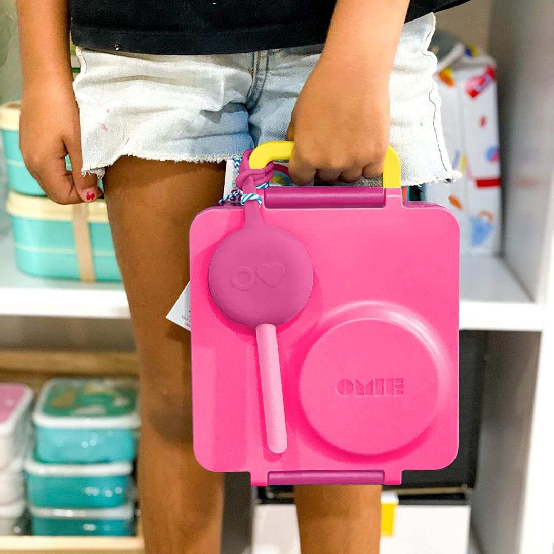 Omiepod & Utensil Set Bubble Pink