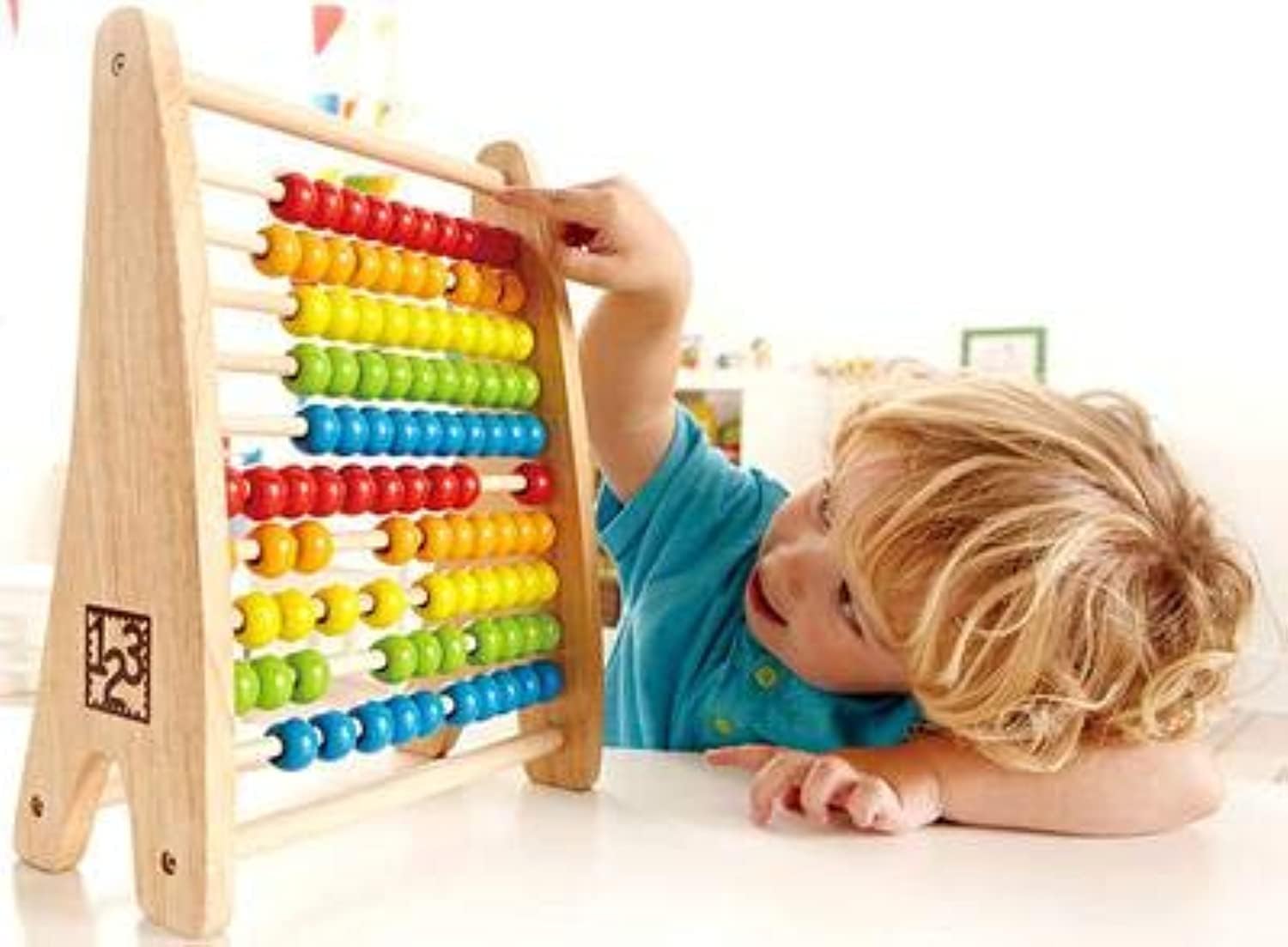 Hape - Rainbow Bead Abacus