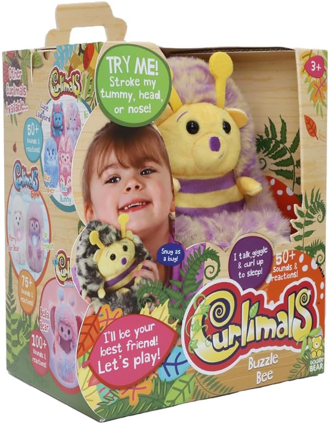 Curlimals- Buzzle The Bee