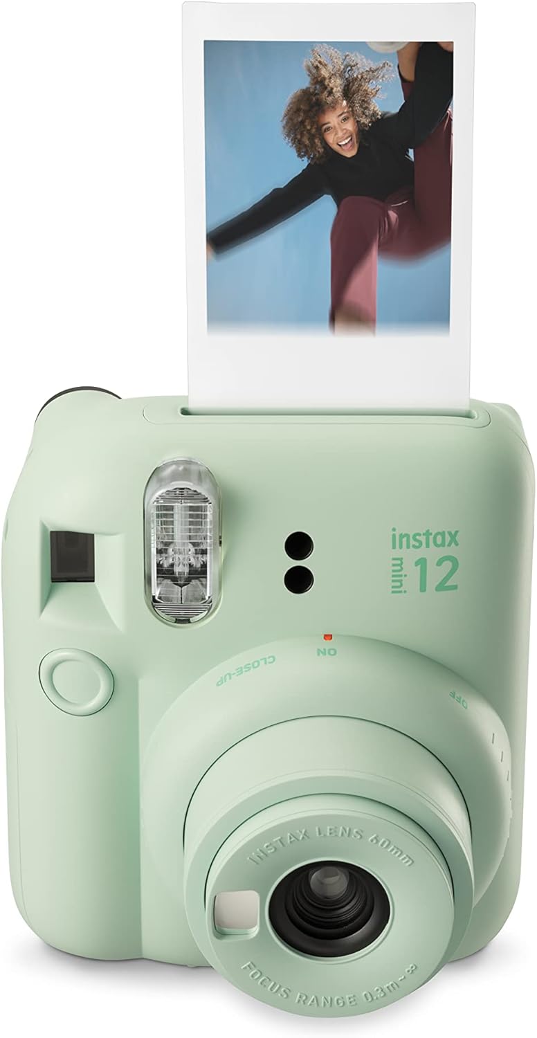 كاميرا Instax Mini 12 (أخضر نعناعي)