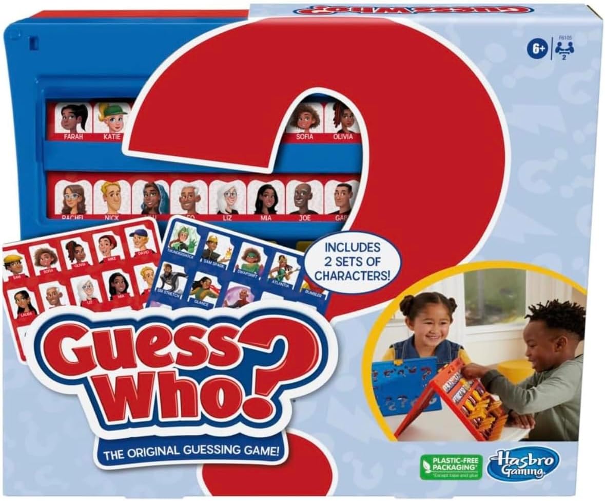 HASBRO GUESS WHO GUESSING GAMES