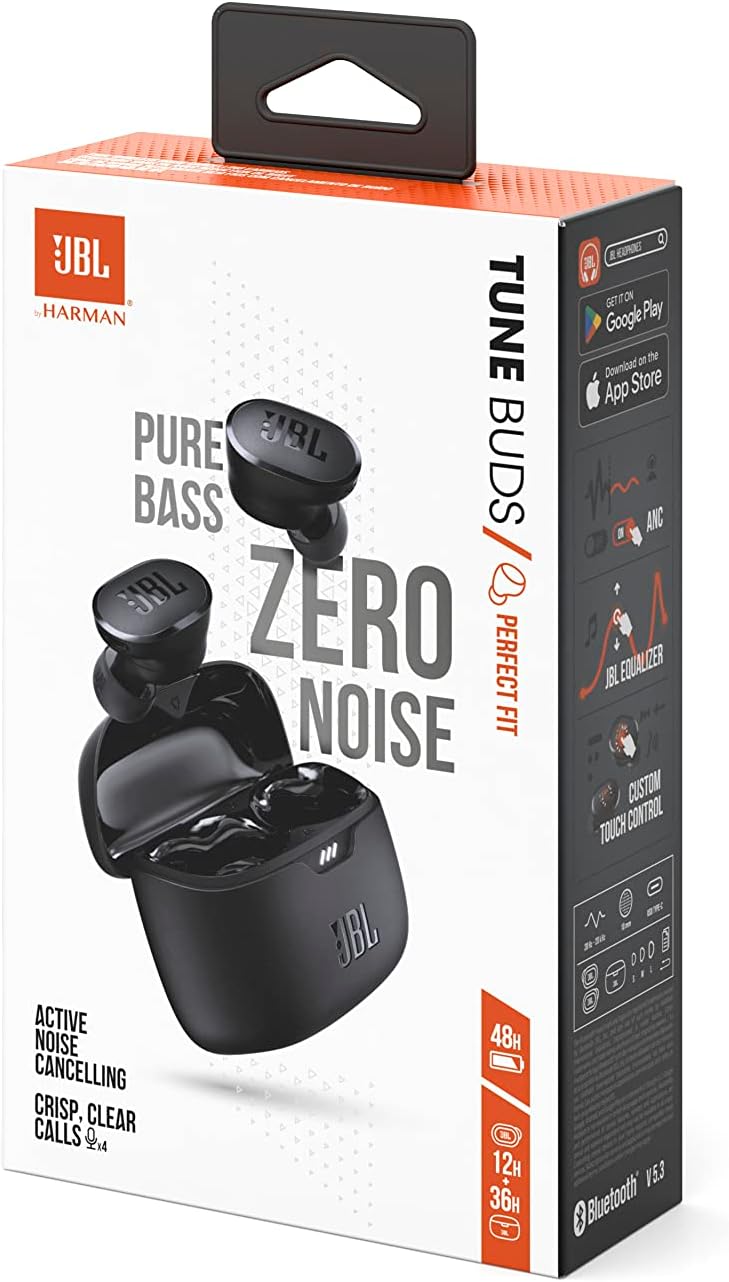 JBL Tune Buds Earphones (in-ear) Black