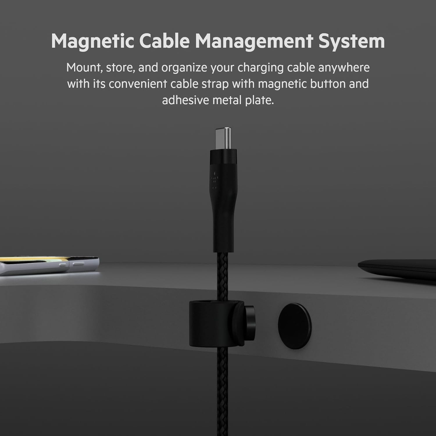 بيلكين - كابل USB-C إلى USB-C سيليكون مضفر 2.0 1م 2 قطع - أسود / أبيض