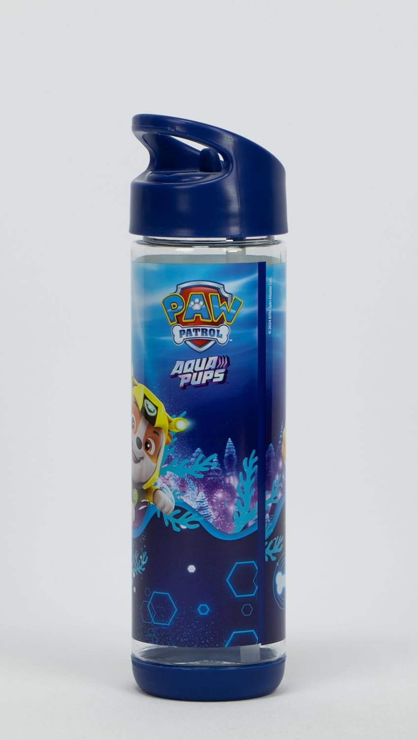Paw Patrol Water Bottle 500 Ml, Tritan Plastic Bpa Free