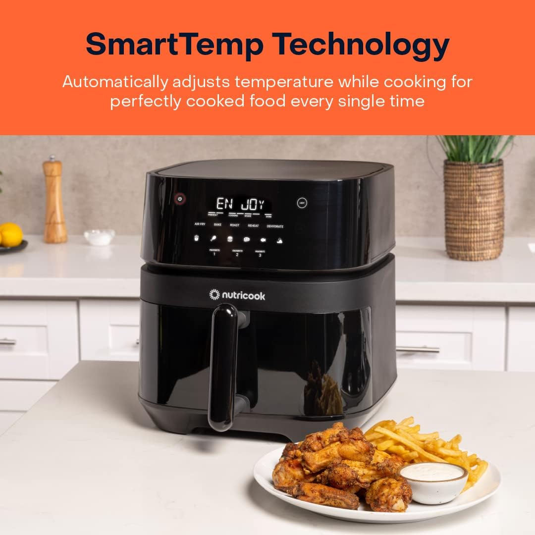 NUTRICOOK AIR FRYER 3 11 cooking programs NC-AF357