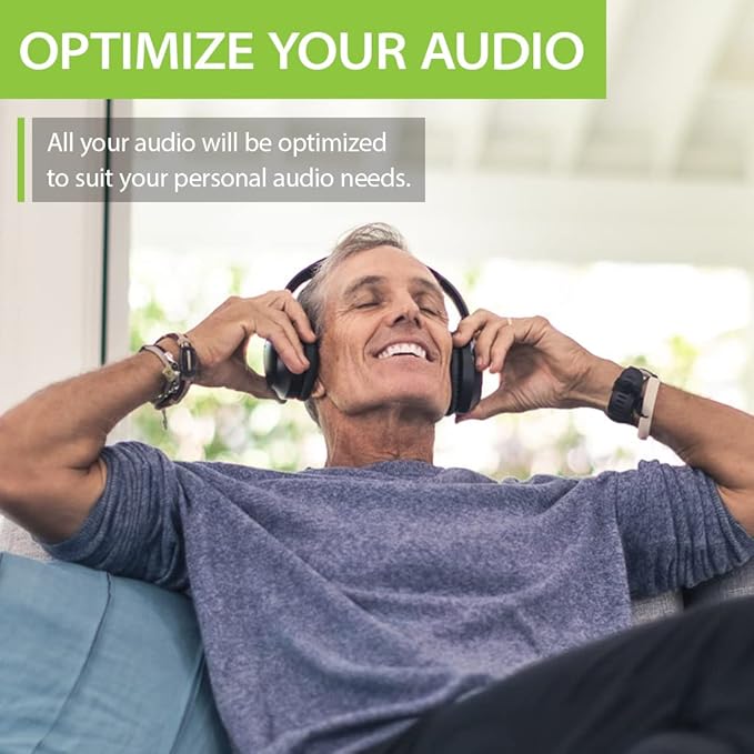 Avantree AS90TA Aria Me, ANC Over-Ear Headphones with chargi