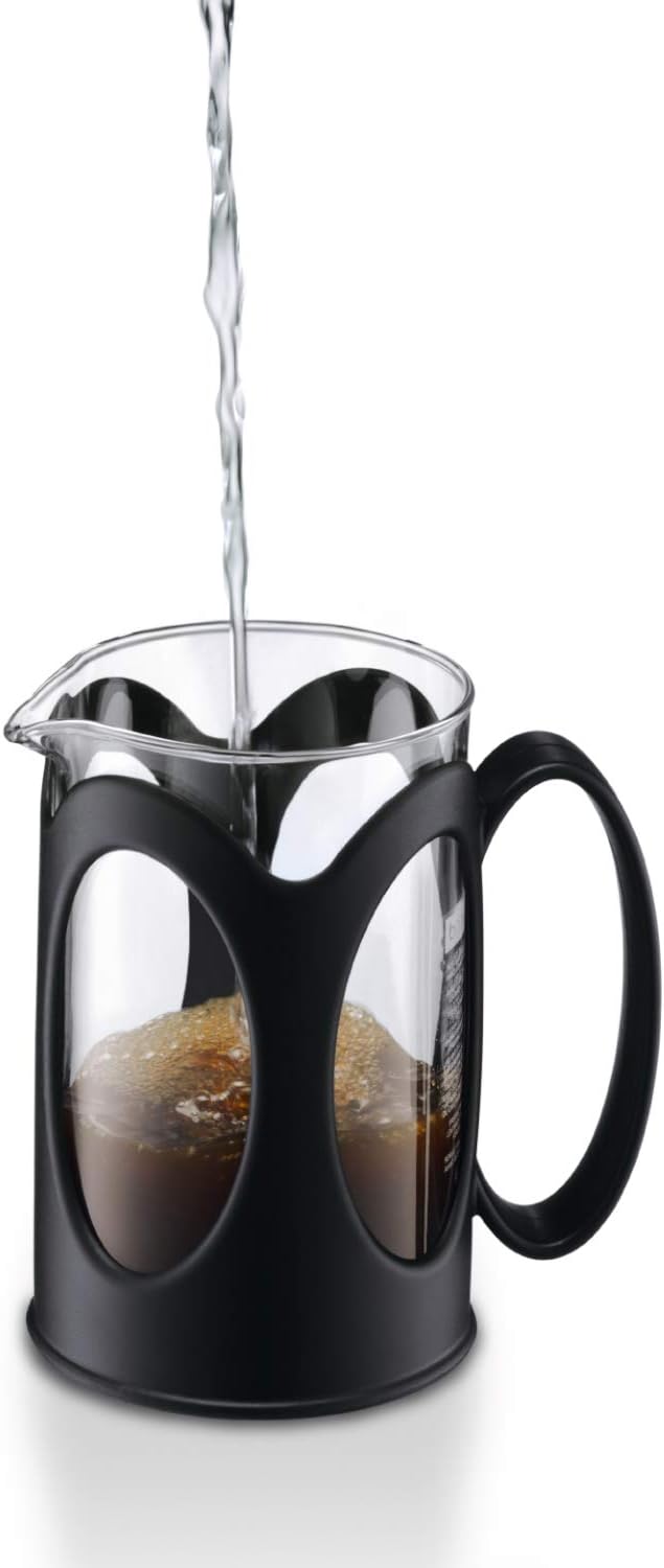Kenya French Press 0.5L Curved Blk