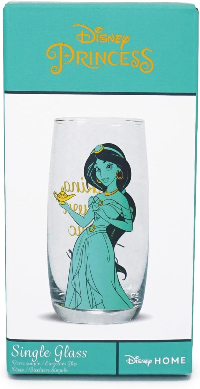Halfmoon Bay Glass Boxed 450Ml Disney Aladdin Jasmine