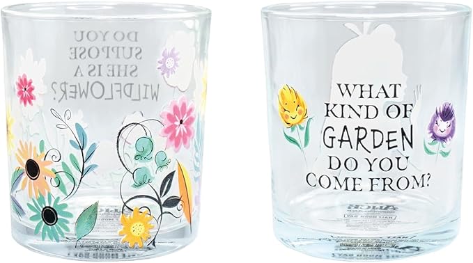 Halfmoon Bay Glasses Set Of 2 Boxed 300Ml Alice In Wonderland