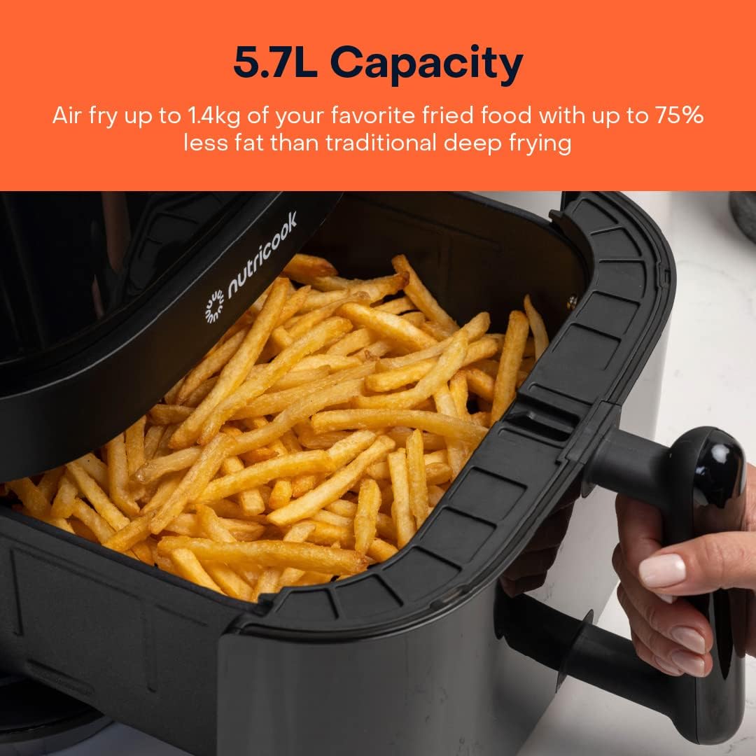 NUTRICOOK AIR FRYER 3 11 cooking programs NC-AF357