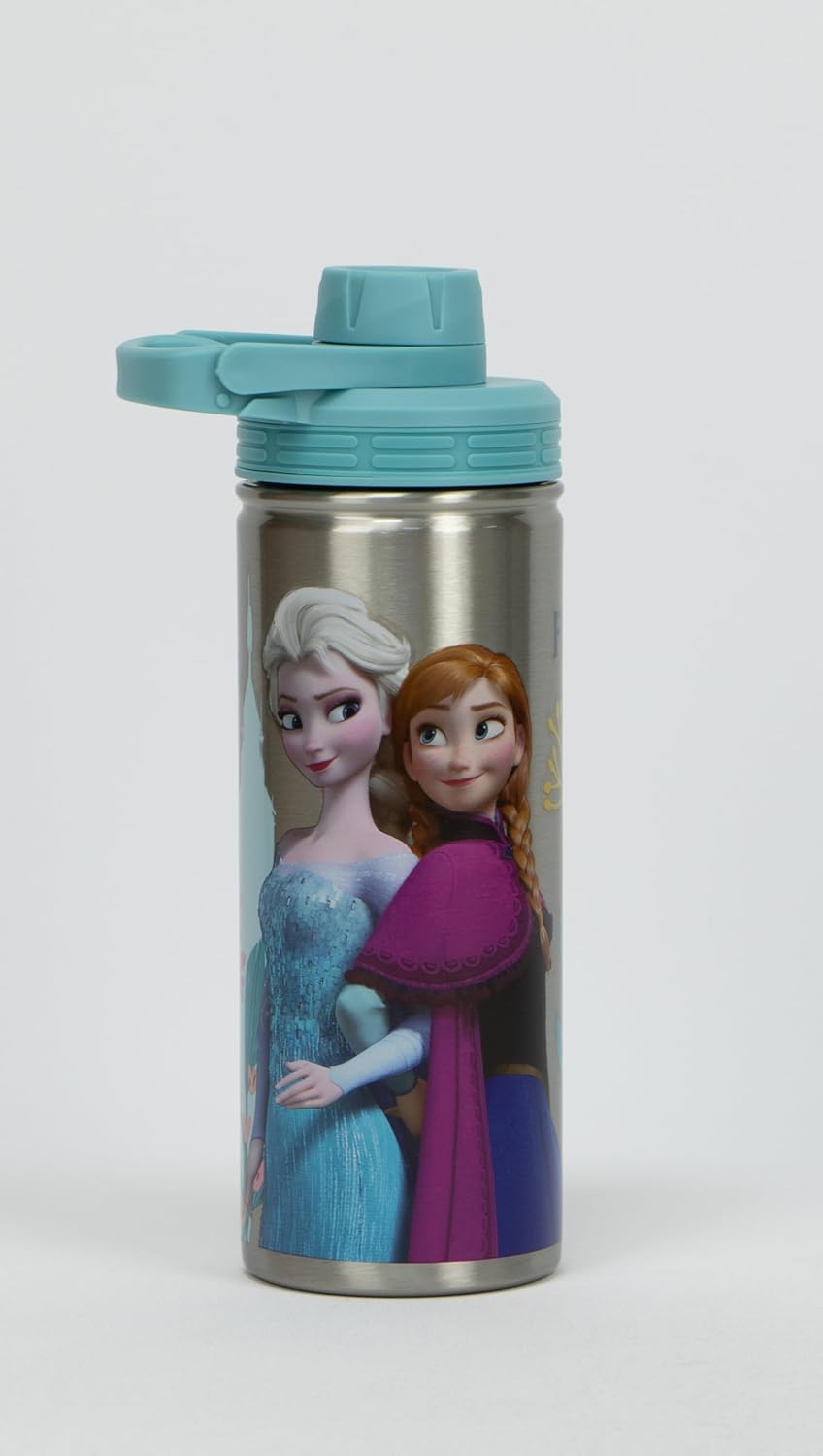 Frozen SSteel Water Bottle, Single Wall, Pp Lid - 620 Ml