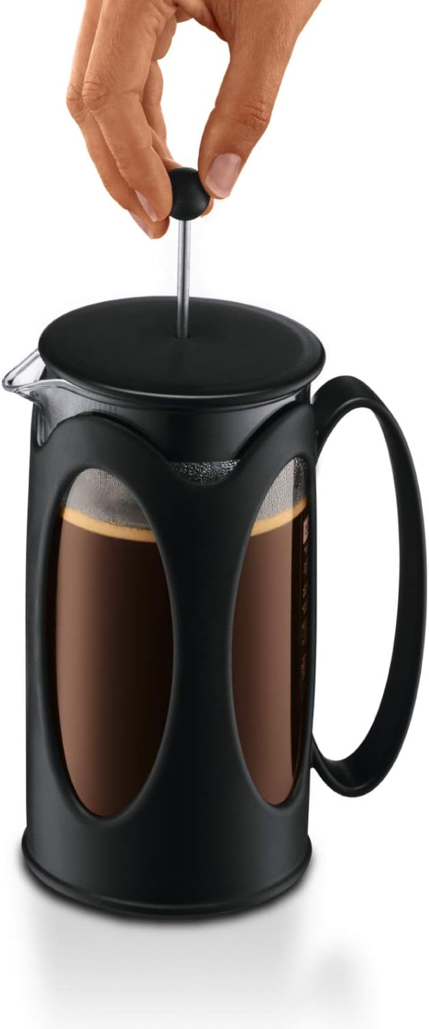 Kenya French Press 0.35L Curved Blk