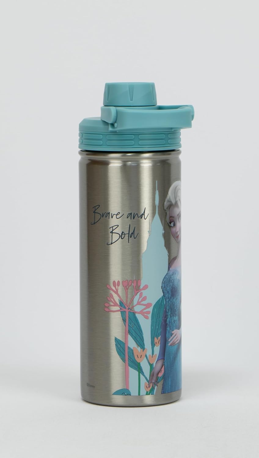 Frozen SSteel Water Bottle, Single Wall, Pp Lid - 620 Ml
