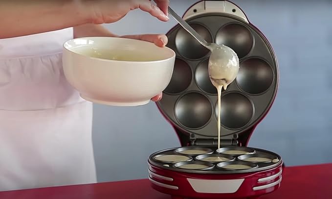 ARIETE 0188 MUFFIN & CUP CAKE MAKER RED PARTY TIME