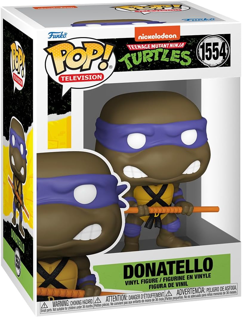 Funko - Pop! Tv: Teenage Mutant Ninja Turtle - Donatello