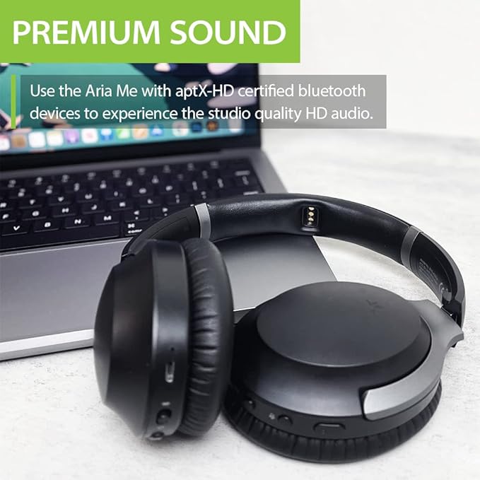 Avantree AS90TA Aria Me, ANC Over-Ear Headphones with chargi