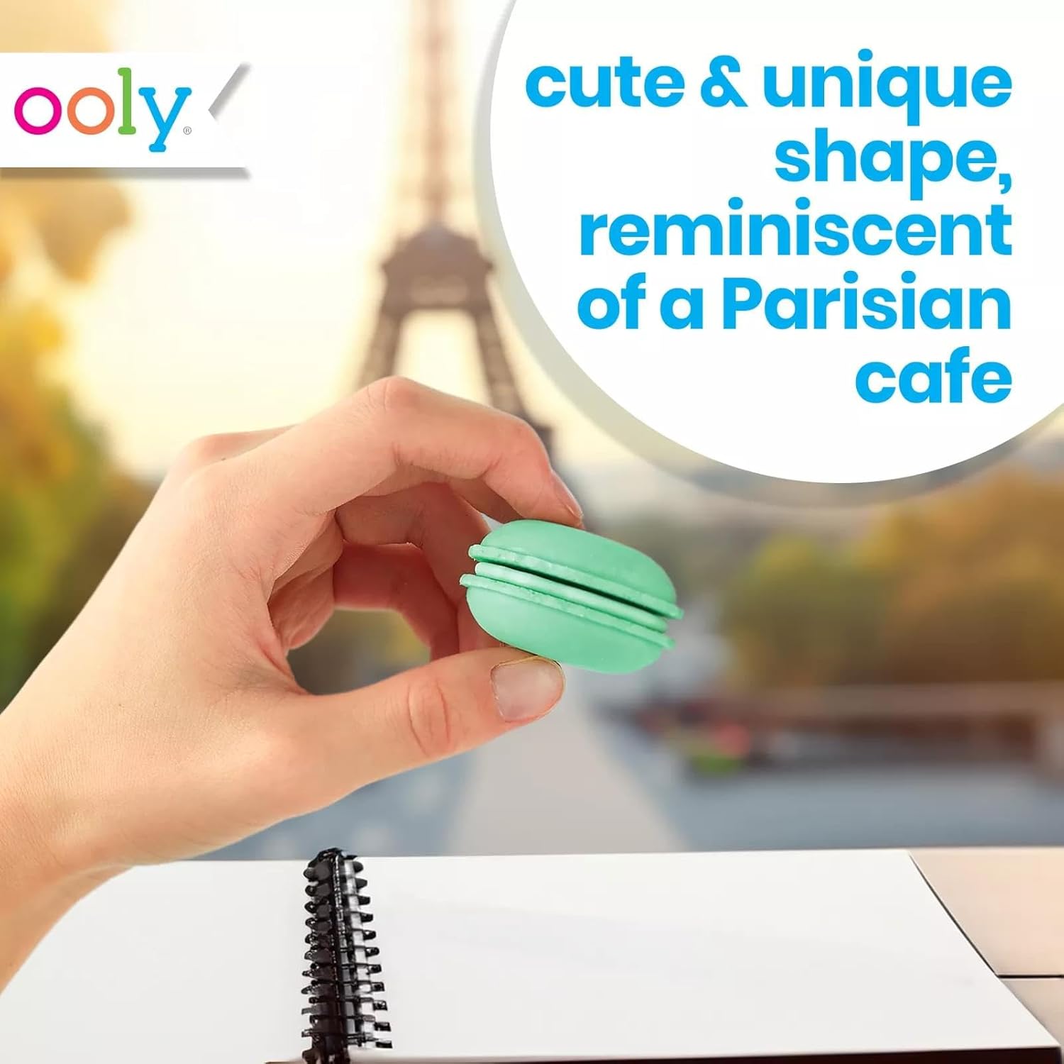 Ooly Le Macaron Patisserie Scented Erasers Set Of 5