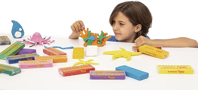 Jovi Plastilina 10 Bar Modelling Clay Assorted Color