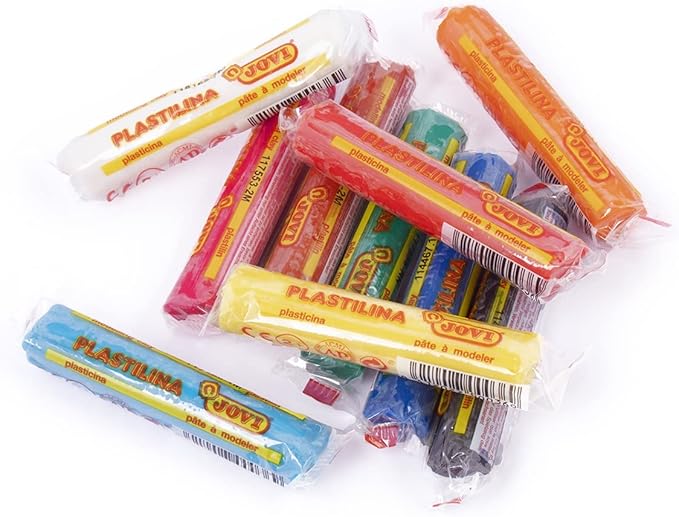 Jovi Plastilina 10 Bar Modelling Clay Assorted Color