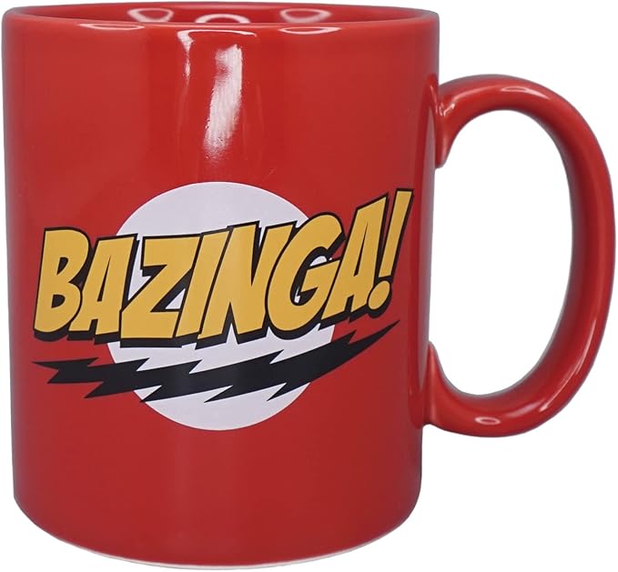 Halfmoon Bay Mug Standard Boxed 400Ml The Big Bang Theory Bazinga