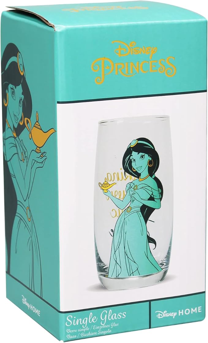 Halfmoon Bay Glass Boxed 450Ml Disney Aladdin Jasmine