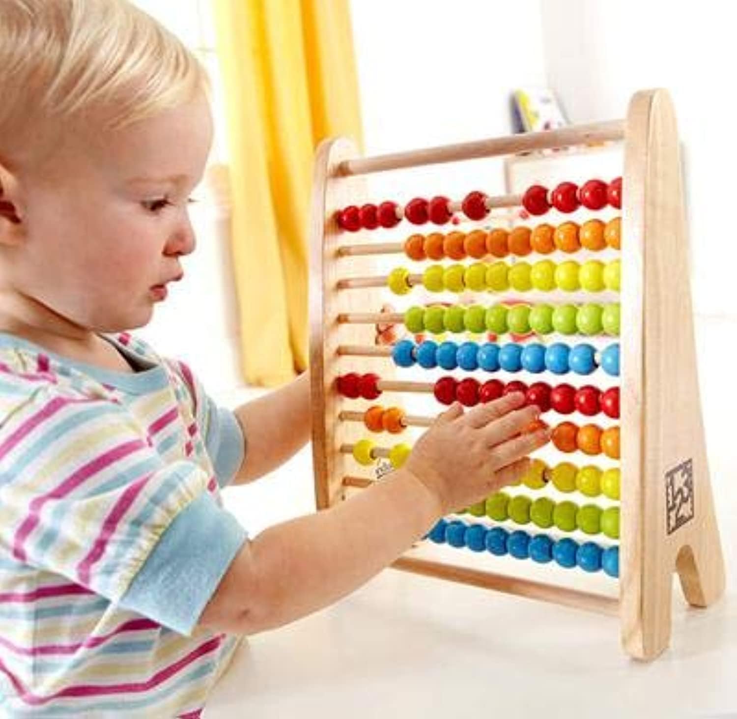 Hape - Rainbow Bead Abacus