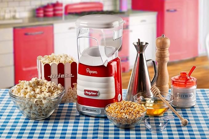 ARIETE 2956 POPCORN MAKER WHITE/RED