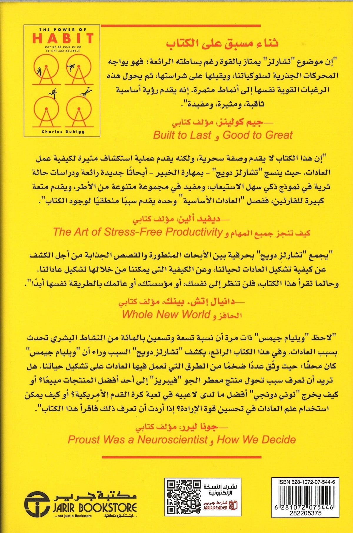 قوة العادات لماذا نعمل ما نعمل فى الحياة الشخصية والعملية