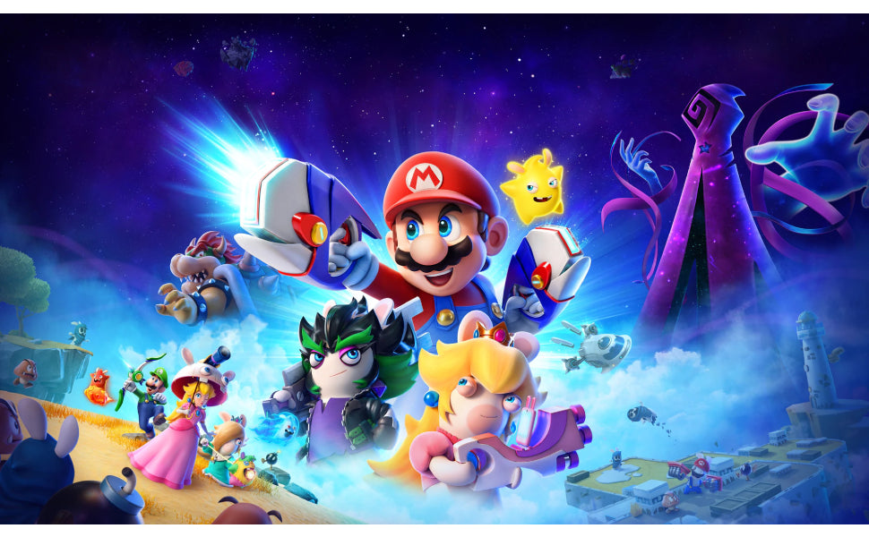 SW MARIO RABBIDS SPARKS OF HOPE (R2) GCAM ARB COSMIC ED