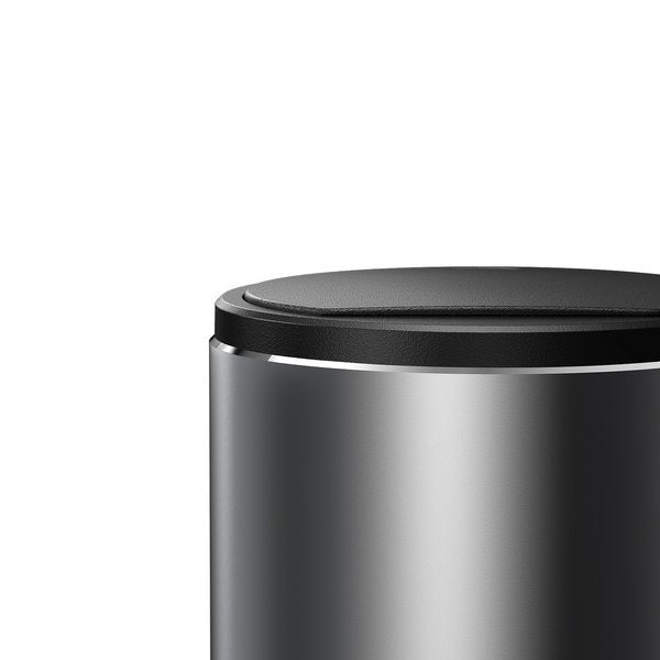 سلة مهملات باسياس ستايل جنتلمان المركبة باللون الرمادي